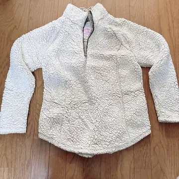 Cozy Sherpa 플리스 집업 스웨터 M