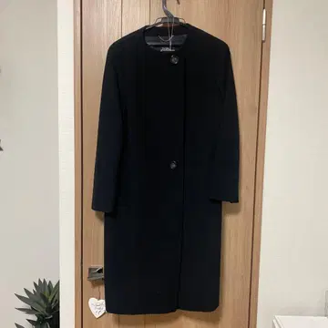 23구 울 롱 코트 단추식