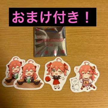 스시로 x 사쿠라미코 콜라보 한정판 캔뱃지 피크