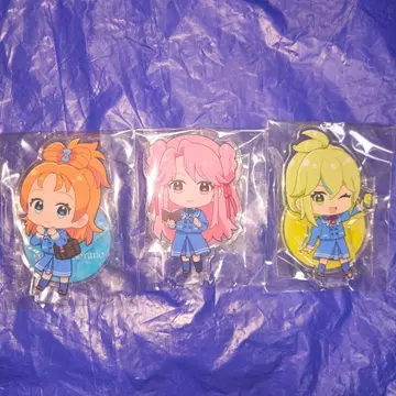 푸딩 세션 오케스트라 아크릴 스탠드 3개 세트 애니메이트