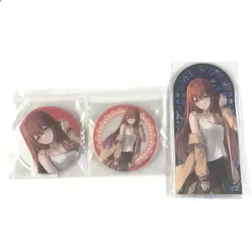 [ 2점 ] 캔뱃지 & 아크릴 스탠드 마키세 크리스 Steins;Gate