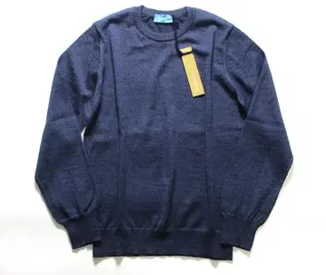 새상품 Drumohr 돌모어 울 크루넥 니트 네이비