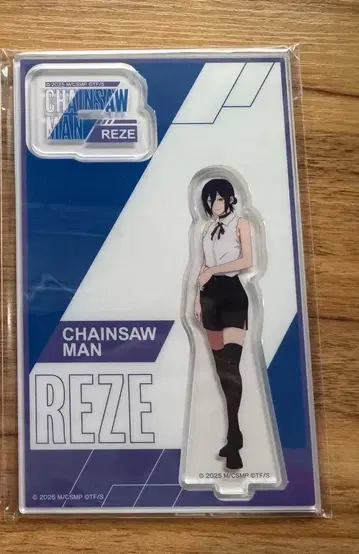 [극장판 체인소 맨 ] 아크릴 스탠드 레제 로손 한정판