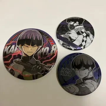 괴수 8호전 호시나 소우시로 컬렉션 데컬렉션 캔뱃지 3점