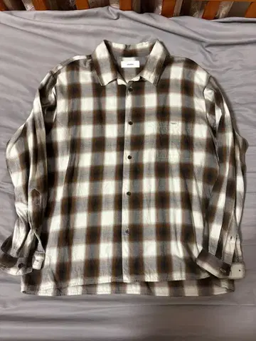 marka 체크 무늬 셔츠 사이즈 2 일본제