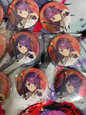 오레쿠로 캔뱃지 쿠로가미 미레이 캐릭터 굿즈