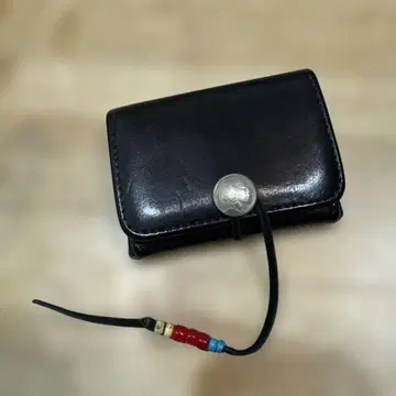 고로즈 카드 케이스 SADDLER LEATHER 접이식 지갑 블랙