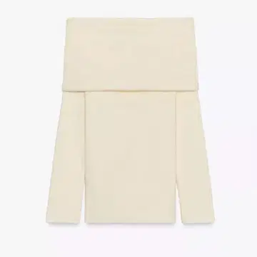 이번 시즌 신상 개더 스트랩 니트탑