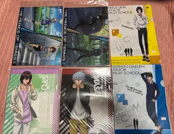 테니스의 왕자님 클리어 파일 세트