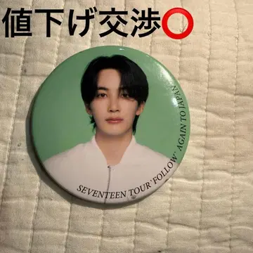 SEVENTEEN follow Again 정한 캔뱃지 세븐틴