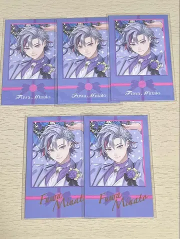 후와 미나토 6월의 신부 2024 폴라로이드 5장 세트