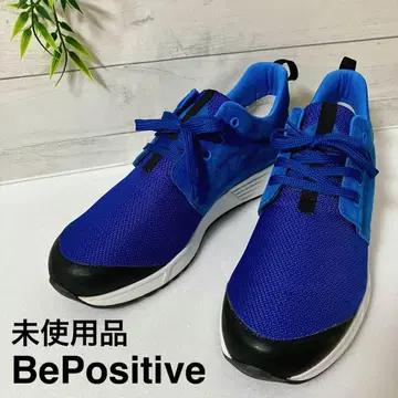 [ 미사용품 ] BePositive 스웨이드&메쉬 스니커즈 EX 밑창