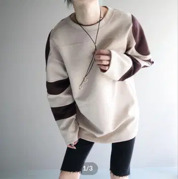 미디엄 풋볼 롱 티 미디엄 나카바 나오