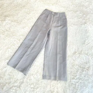 marvelous by Pierrot 센터 프레스 하이웨스트 슬랙스