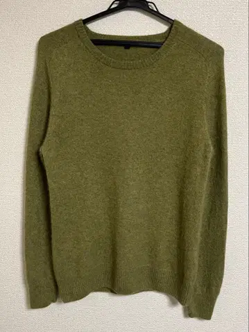 무인양품 캐시미어 100% 크루넥 니트 M