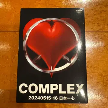 새상품급 COMPLEX 20240515-16 일본 일심 [ DVD ]