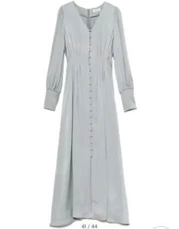 새틴 턱 원피스