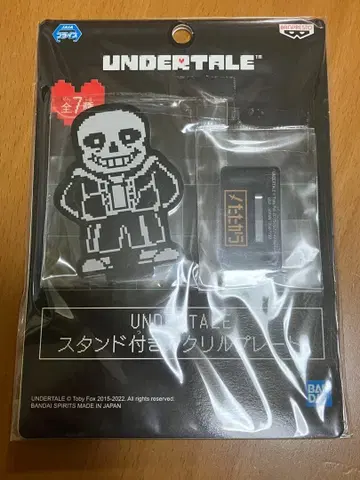 언더테일 아크릴 플레이트 샌즈