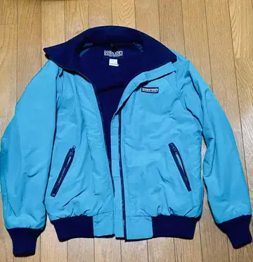 LANDS' END 1990s 블루종 미국제 클리닝 보풀 제거 완료