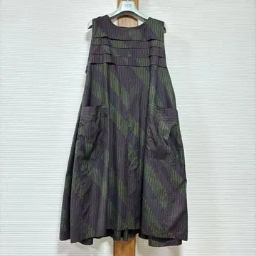 No.23 오시마 명주 리메이크 손바느질 원피스