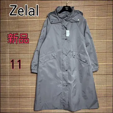 Zelal 제라르 발수 아우터 모즈 롱 코트 11호 컨디션 최상