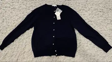 미사용 택 포함 KUMIKYOKU 쿠미쿄쿠 네이비 네이비 가디건 7 M