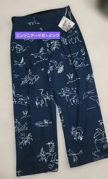 25SS 엔지니어드 가먼츠 카일 팬츠 애니멀 프린트 S 사이즈