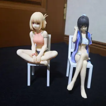 리코리스 리코일 니시키기 치사토와 이노우에 타키나 논스케일 피규어 세트