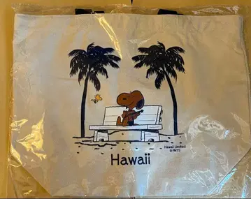 [하와이 한정판] 일광화상 스누피 토트백