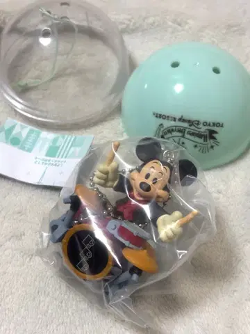 BBB 미키마우스 드럼 키링 가챠가챠 빅 밴드 비트