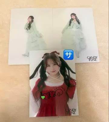 candytune 오가와 브로마이드 사인 포함 세트