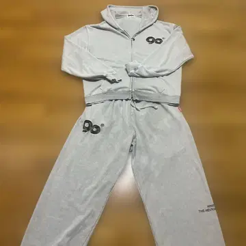 9090 나인티나인티 그레이 카모플라주 셋업 사이즈 M