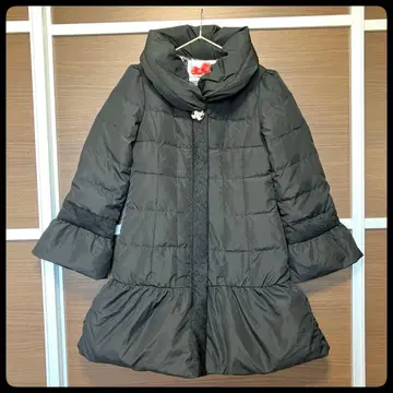 &LOVE 앤러브 다운 코트 A라인 플레어 블랙 M