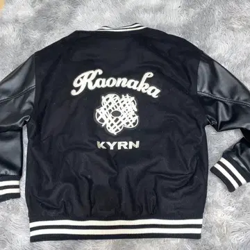 Kaonaka KYRN 바시티 자켓 블랙 L
