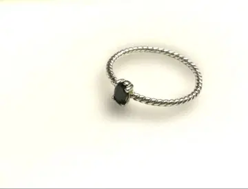 셀렉 오닉스 x 실버 얇은 반지 레이어드링으로도 13호