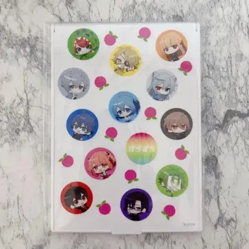 컬러풀 피치 카라피치 스탠드 거울