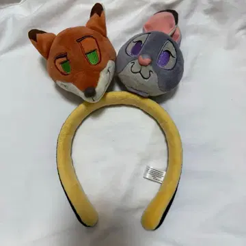 디즈니 머리띠 주토피아