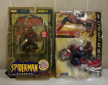 스파이더맨 피규어 세트.