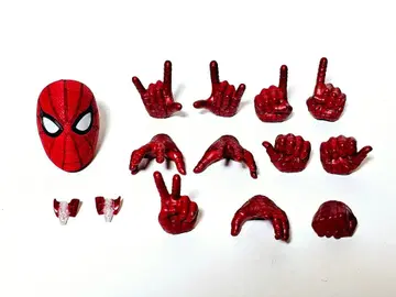 헤드, 핸드 파츠 스파이더맨 1/6 스케일 핫토이즈