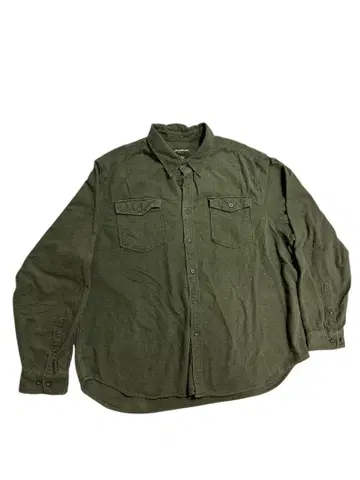 Eddie Bauer 에디바우어 긴팔 셔츠 카키 XXL