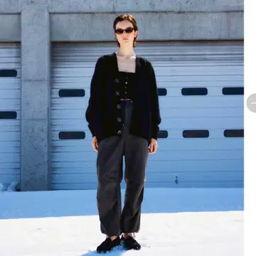 shishikui OJI 가디건 블랙