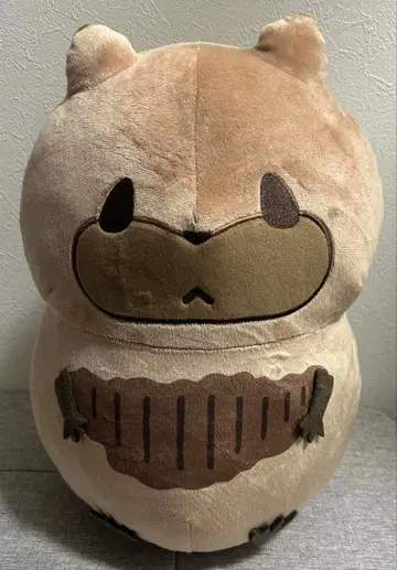 아아, 너구리는 이제 안돼요 BIG 봉제 인형 namco 한정판
