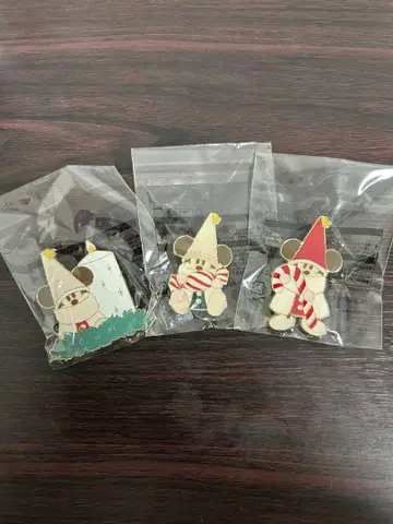 릴린린 핀 배지 디즈니 3개 세트