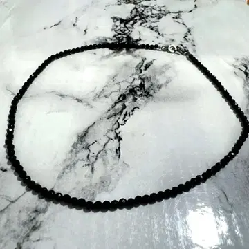 저스틴 데이비스 오닉스 체인 목걸이 팔찌