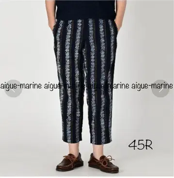 45R 바틱 프린트 이지 슬랙스