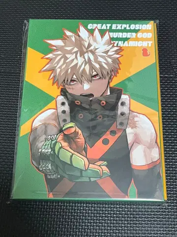 나의 히어로 아카데미아 원화전 한정판 KATSUKI MEMORY