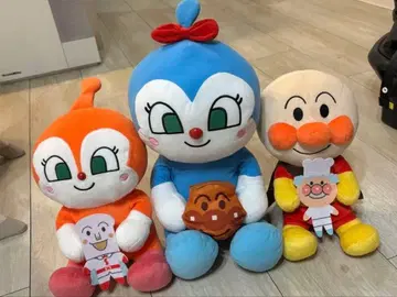 호빵맨 봉제 인형 세트