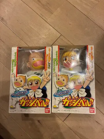 BANDAI 금색의 갓슈벨 카지카베 피규어 2체 세트