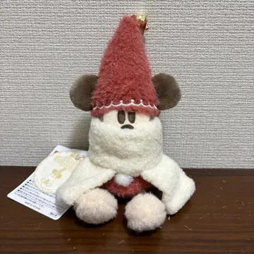 디즈니 리조트 크리스마스 인형 배지 빨간색 릴린린