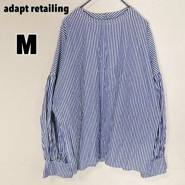 어댑트 리테일링 스트라이프 블라우스
